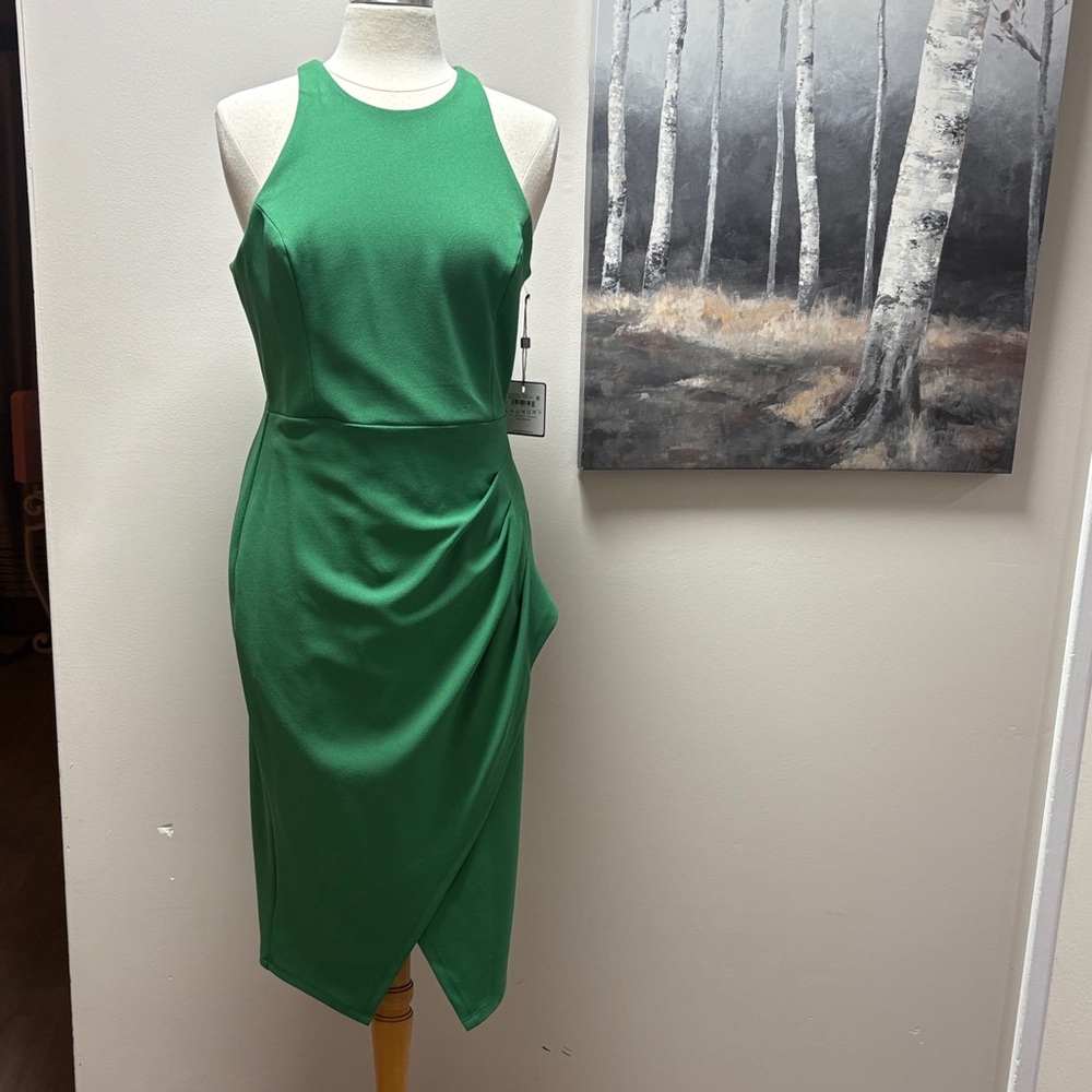 NWT Laundry Green Sleeveless Dress